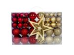 101 Peças Enfeites de Bola de Natal Decoração de Árvore de Natal